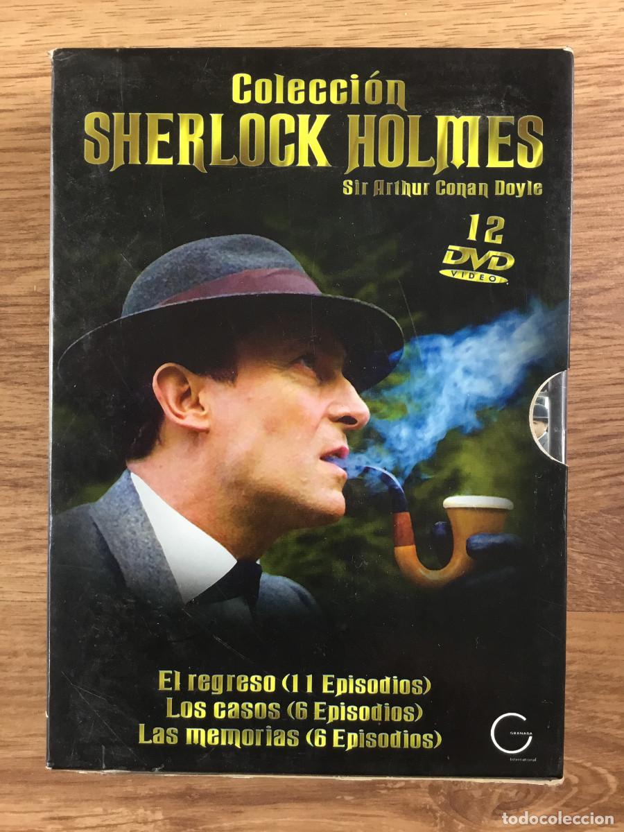 Cine: COLECCI&Oacute;N SHERLOCK HOLMES - 11 DVD - ESPA&Ntilde;OL CASTELLANO