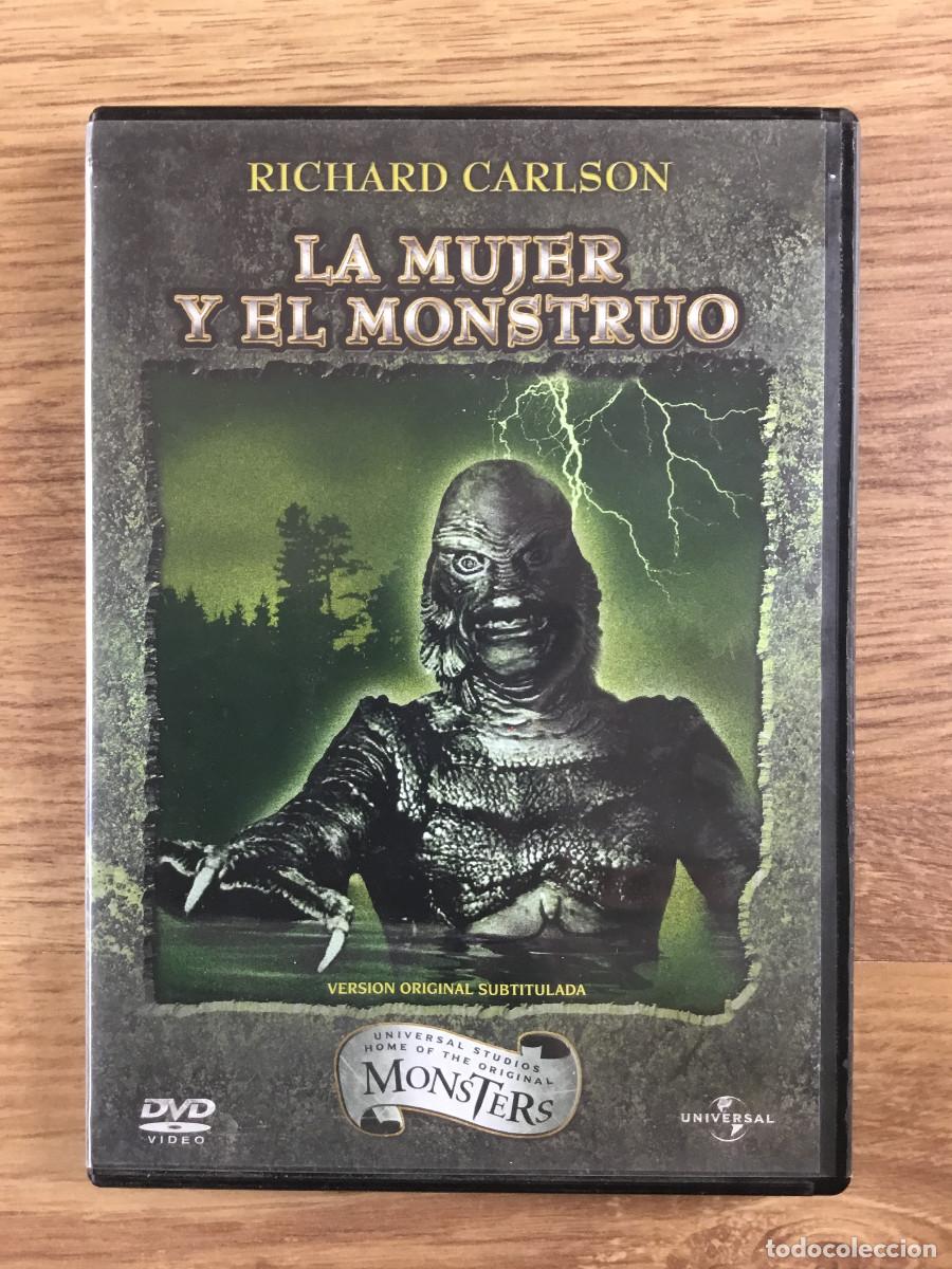 Cine: LA MUJER Y EL MONSTRUO - RICHARD CARLSON - DVD - ESPA&Ntilde;OL CASTELLANO