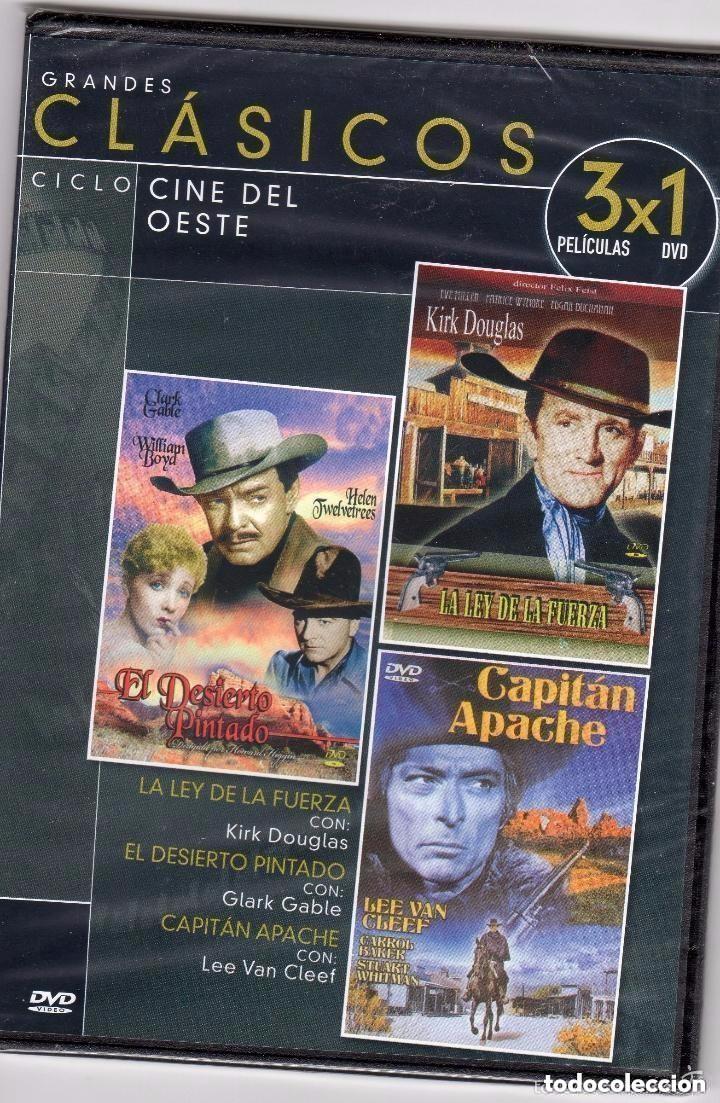 Cine: El desierto pintado - La ley de la fuerza - Capit&aacute;n apache