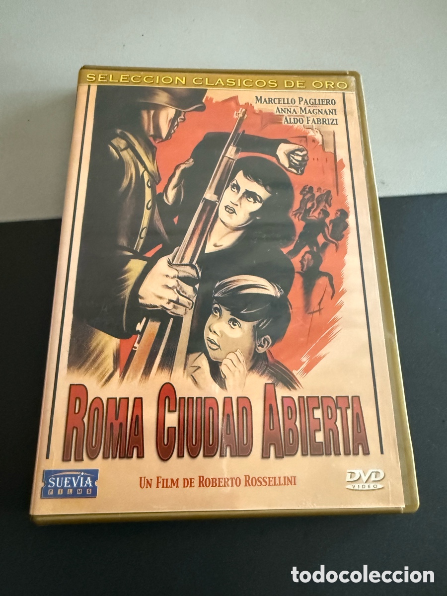 Cine: DVD. ROMA , CIUDAD ABIERTA