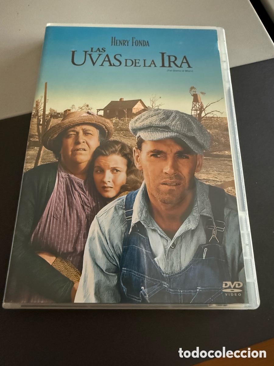Cine: DVD. LAS UVAS DE LA IRA - Foto 1