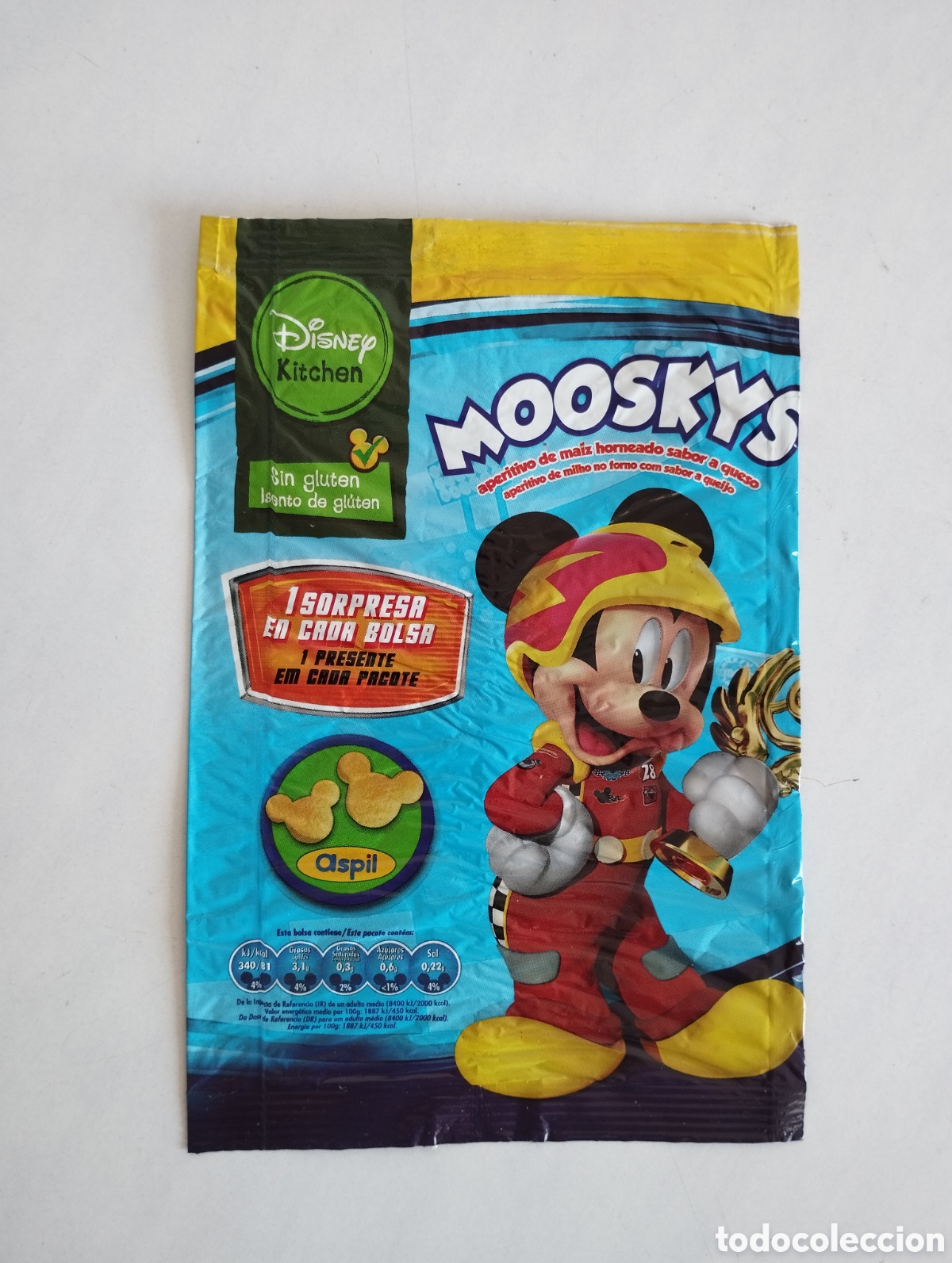 Cine: ENVOLTORIO BOLSA ASPIL MOOSKYS MICKEY DISNEY