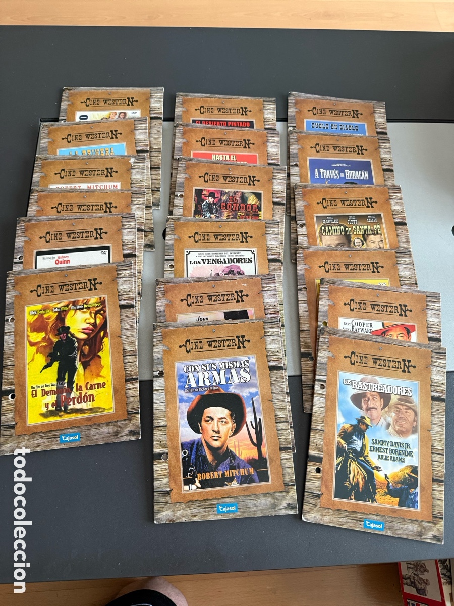 Cine: DVD x 18. CINE WESTERN