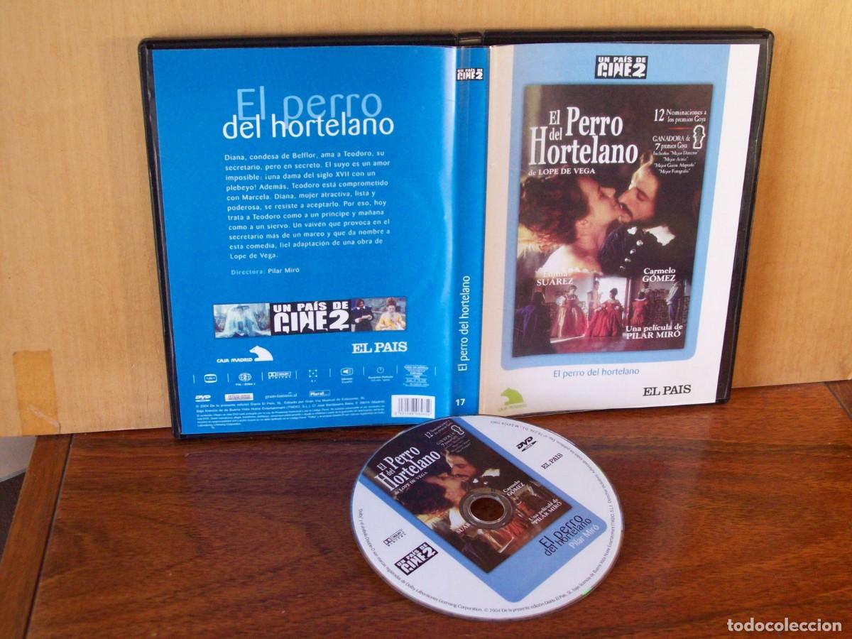 Cine: EL PERRO DEL HORTELANO - EMMA SUAREZ - CARMELO GOMEZ - DVD EDICION PERIODICO EL PAIS
