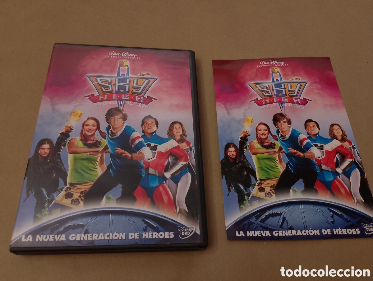 Cin&eacute;ma: Dvd. Sky High. Disney. Con Kurt Russell.