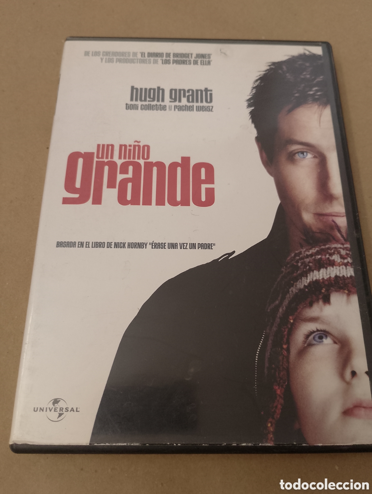 Cin&eacute;ma: Dvd. Un ni&ntilde;o grande. Con Hugh Grant.