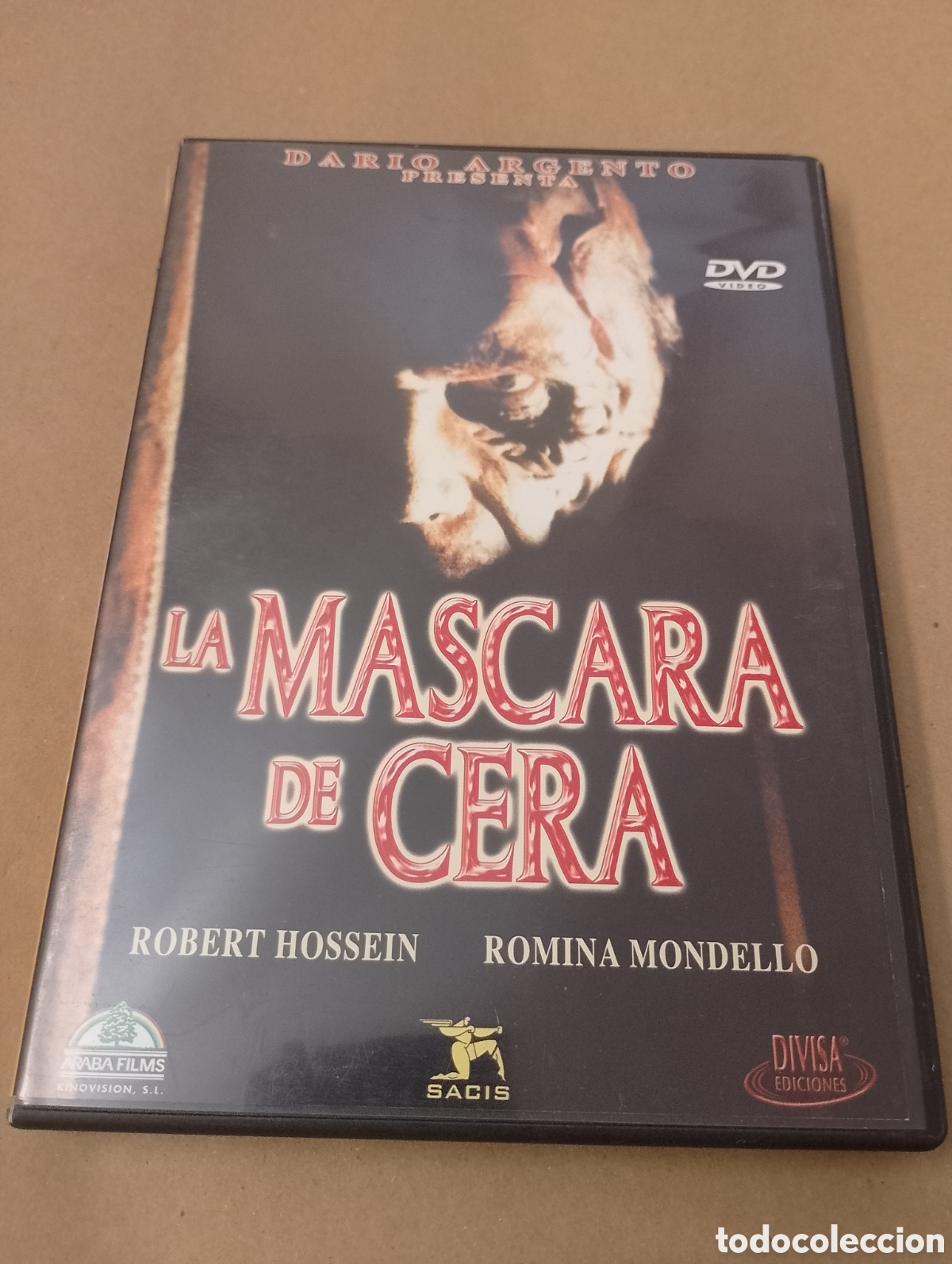 Kino: Dvd. La m&aacute;scara de cera. Dar&iacute;o Argento.