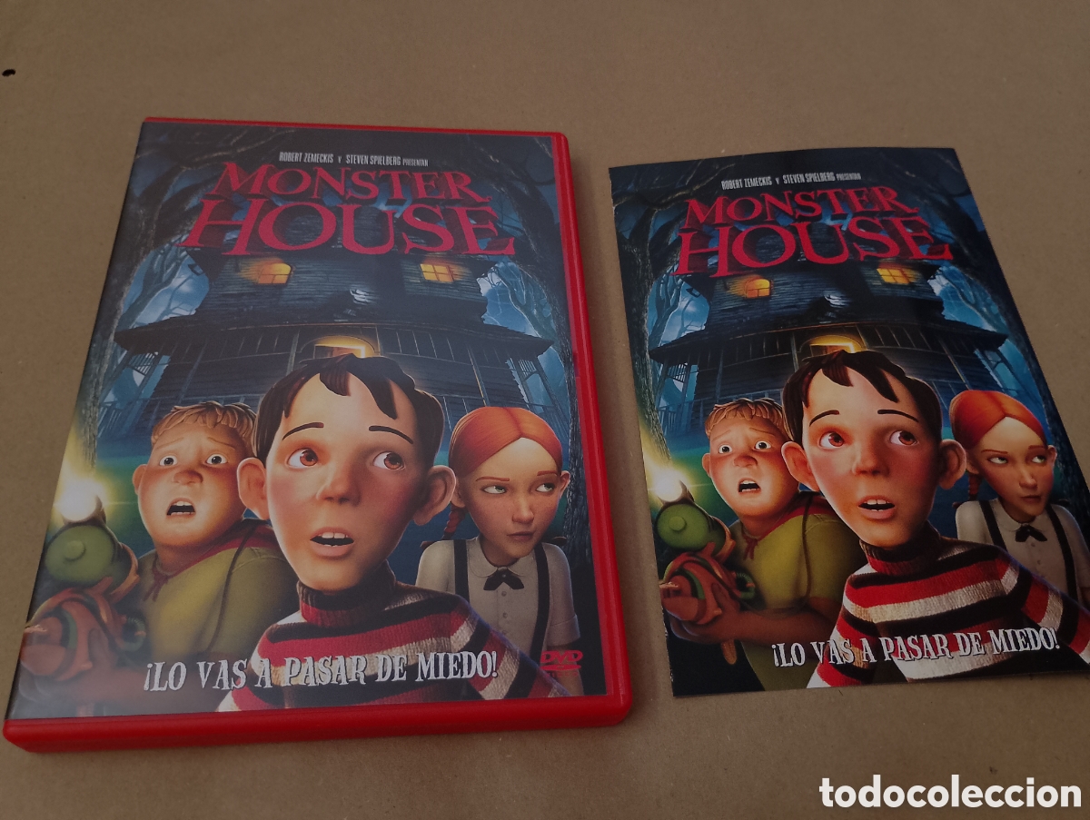 Kino: Dvd. Monster House. Robert Zemeckis y Steven Spielberg.