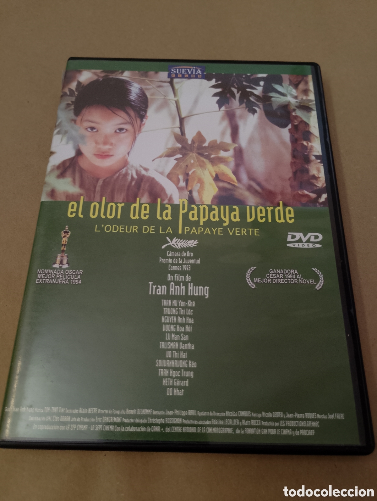 Kino: Dvd. El olor de la papaya verde. Tran Anh Hung.