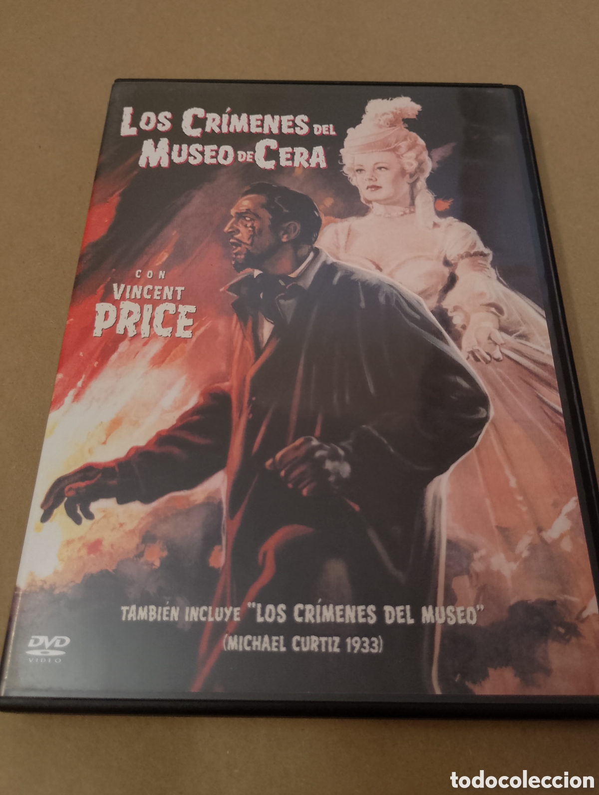Kino: Dvd. Los crimenes del museo de cera. Con Vincent Price.