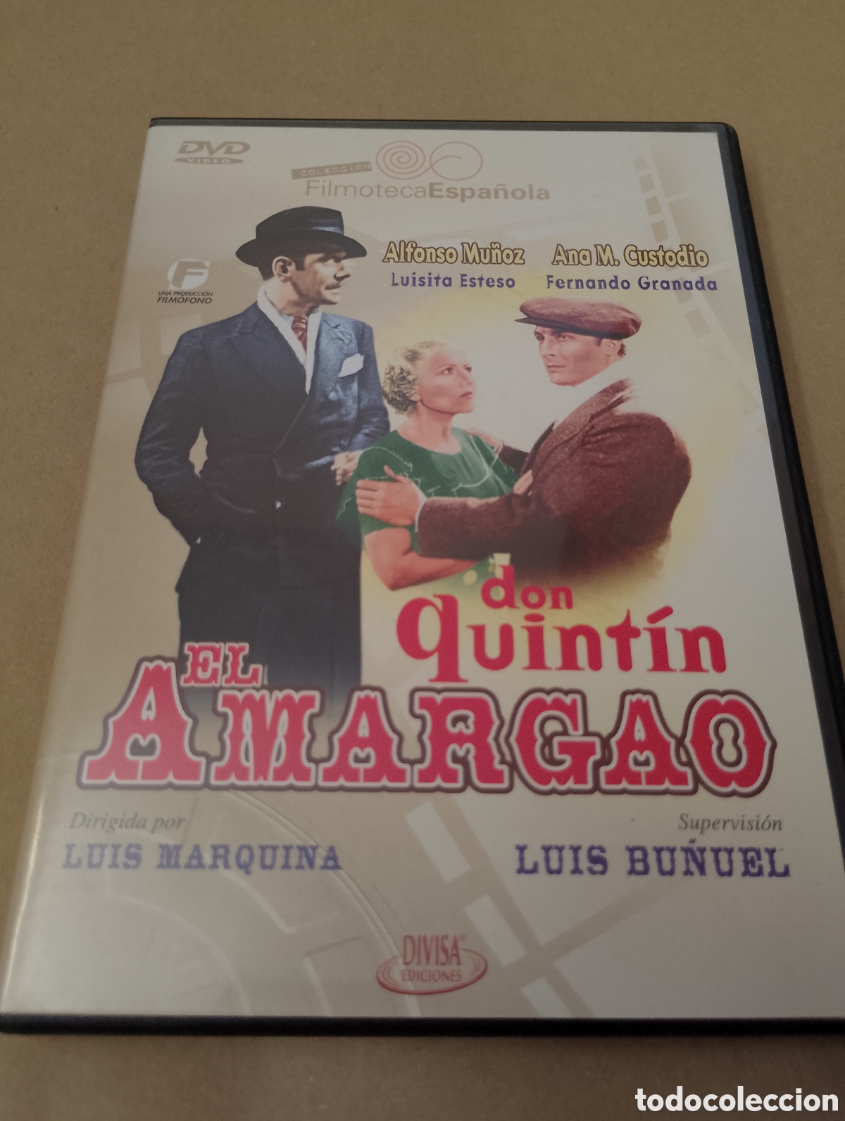 Cine: Dvd. Don Quint&iacute;n el amargao. Luis Marquina.