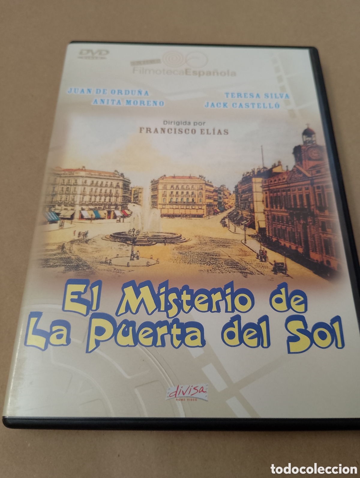 Cin&eacute;ma: Dvd. El misterio de la Puerta del Sol. Descatalogado. Franciasco El&iacute;as. Joya rescatada de nuestra ci