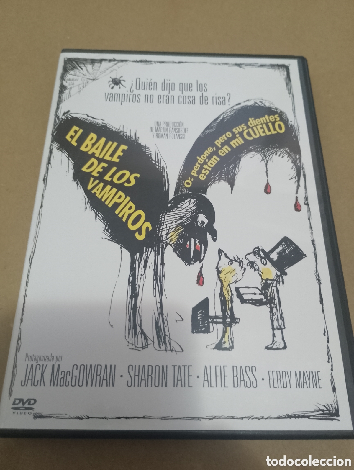 Cine: Dvd. El baile de los vampiros. Roman Polanski.