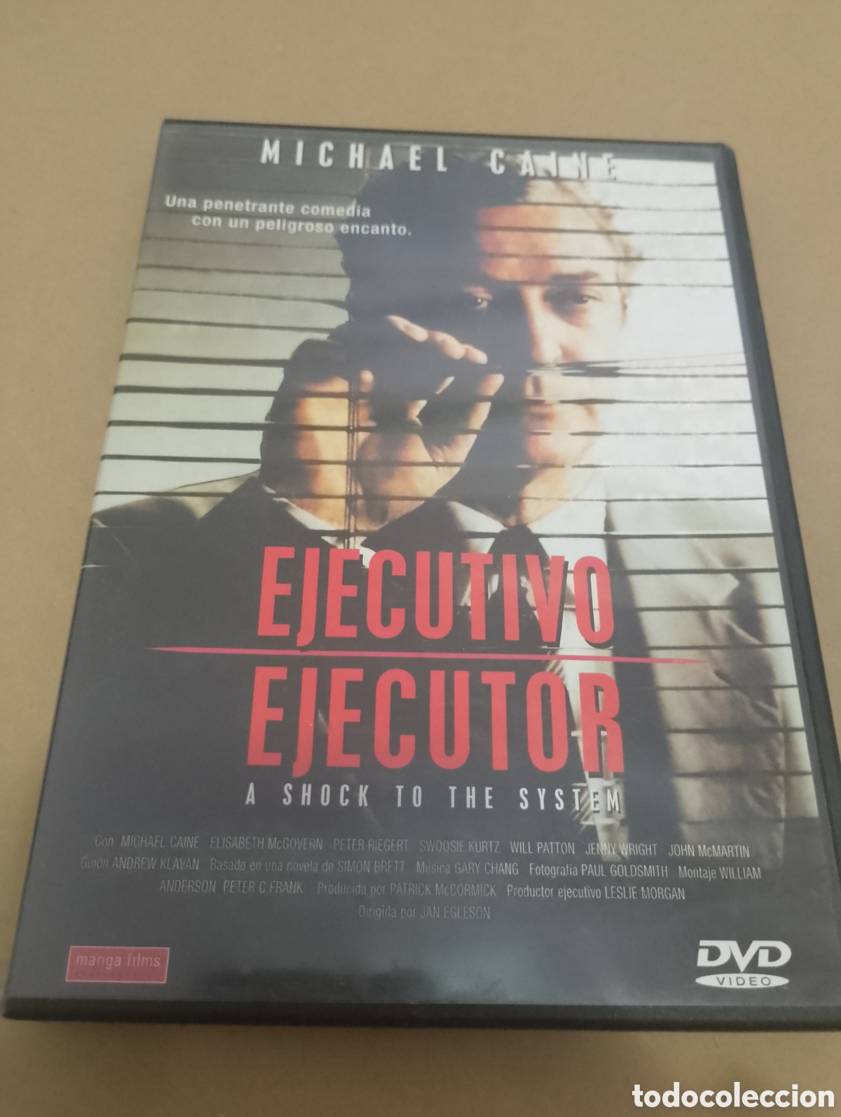 Cine: Dvd. Ejecutivo ejecutor. Con Michael Caine.