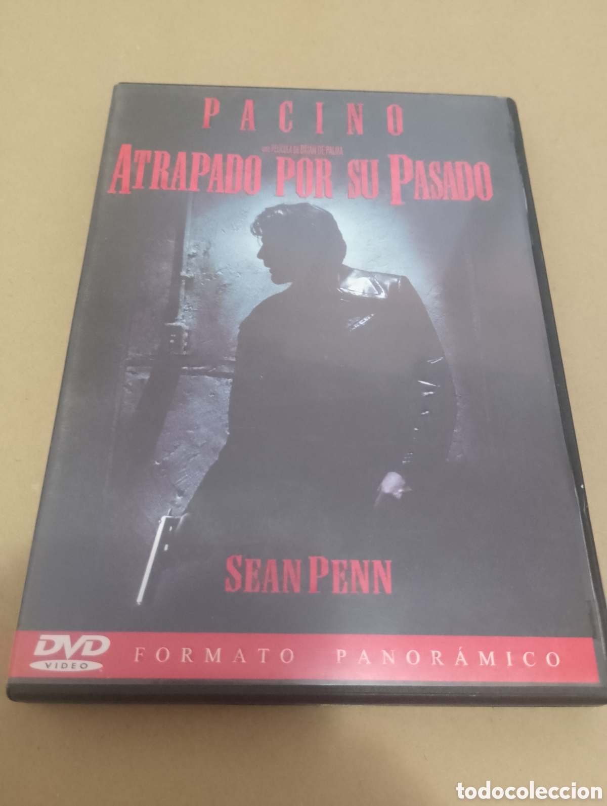 Cine: Dvd. Atrapado por su pasado. Brian de Palma. Con Al Pacino y Sean Penn.