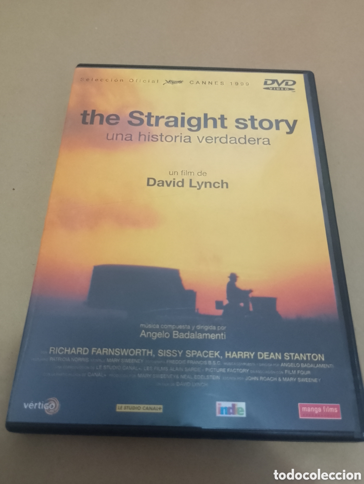 Cine: Dvd. Un historia verdadera. David Lynch.