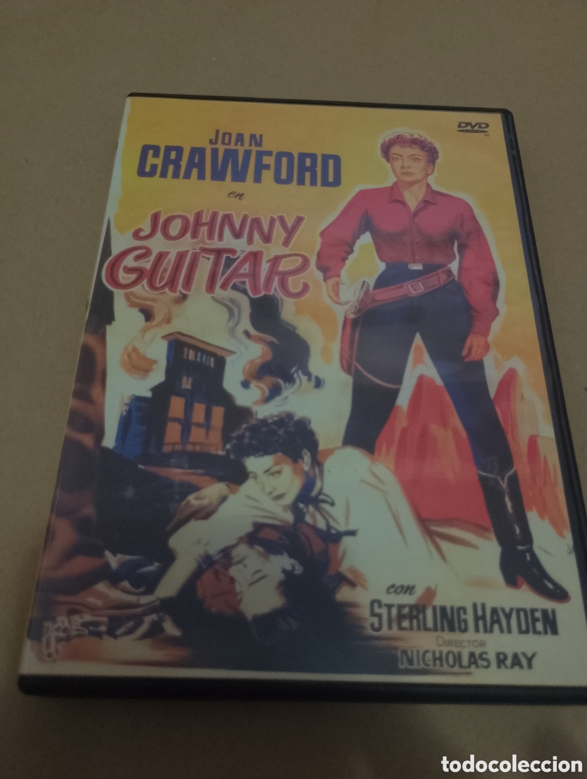 Cine: Dvd. Johnny Guitar. Con Joan Crawford.