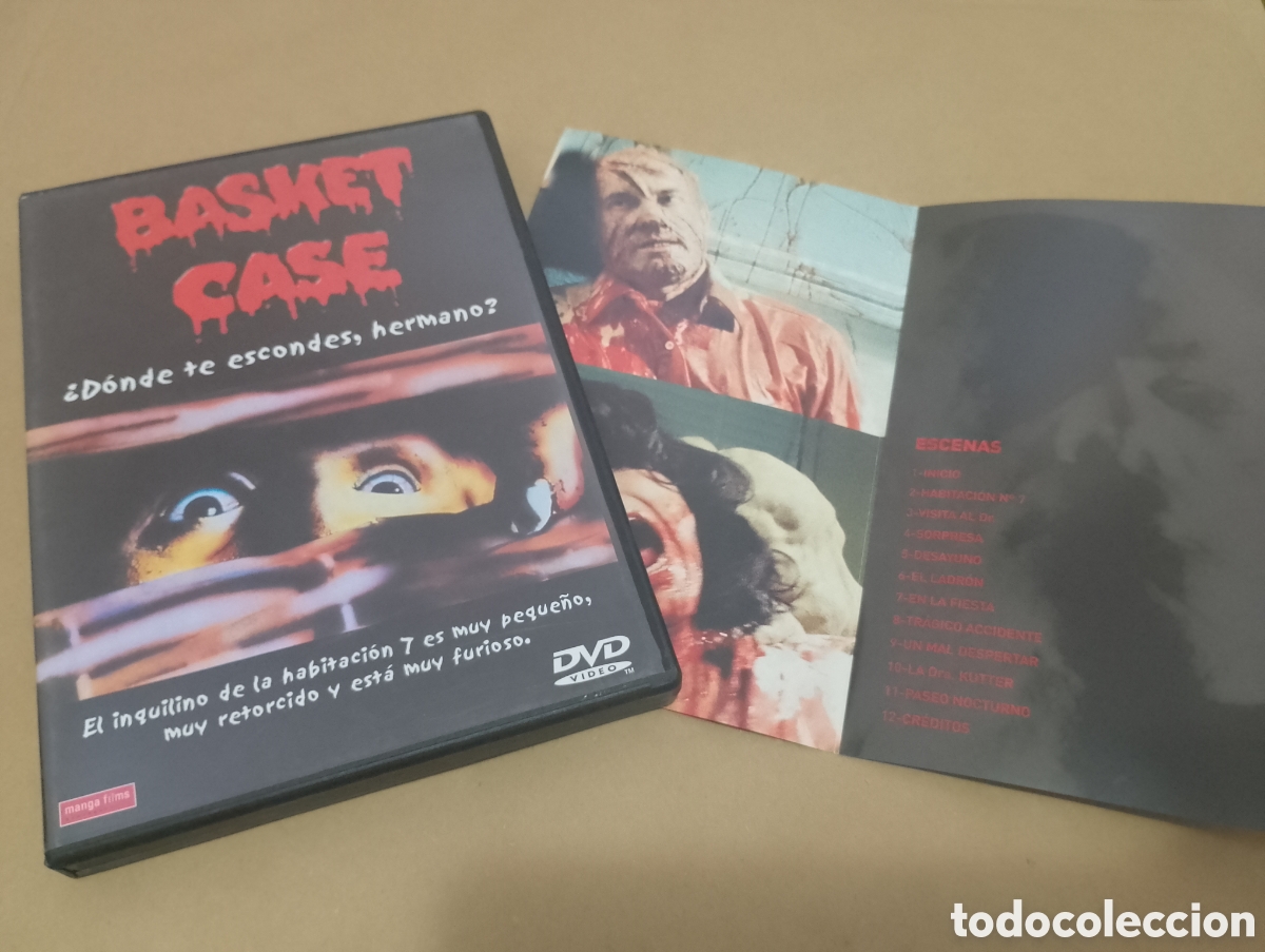 Cine: Dvd. Basket Case. &iquest;D&oacute;node te escondes, hermano? Frank Henenlotter.