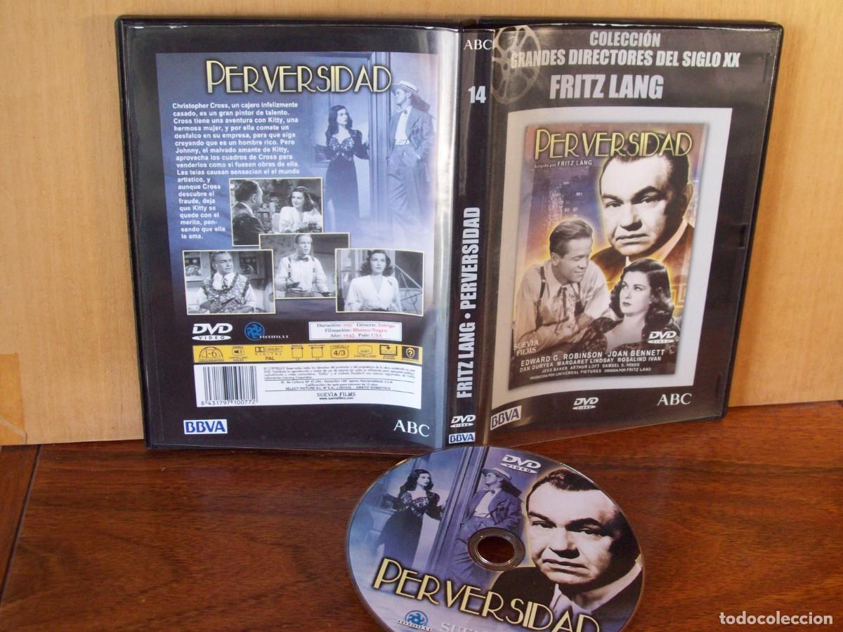 Cine: PERVERSIDAD - EDWARD G. ROBINSON - JOAN BENNETT - DVD EN B/N EDICION PERIODICO ABC