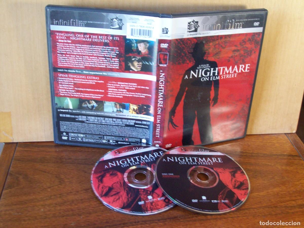 Cine: NIGHTMARE ON ELM STREET - JOHN SAXON - RONEY BLAKEY - DVD DOBLE EN IDIOMA INGLES
