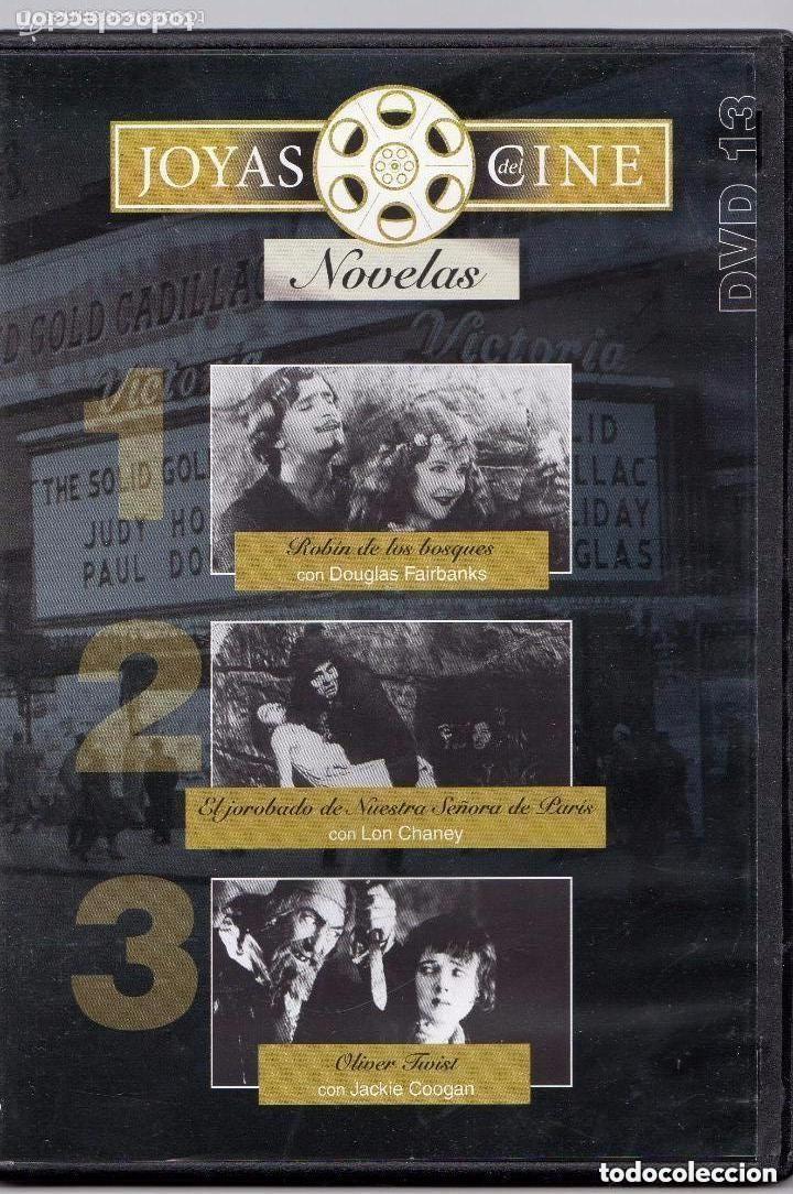 Cine: DVD - Rob&iacute;n de los bosques -El jorobado de Nuestra Se&ntilde;ora de Paris - Oliver Twist