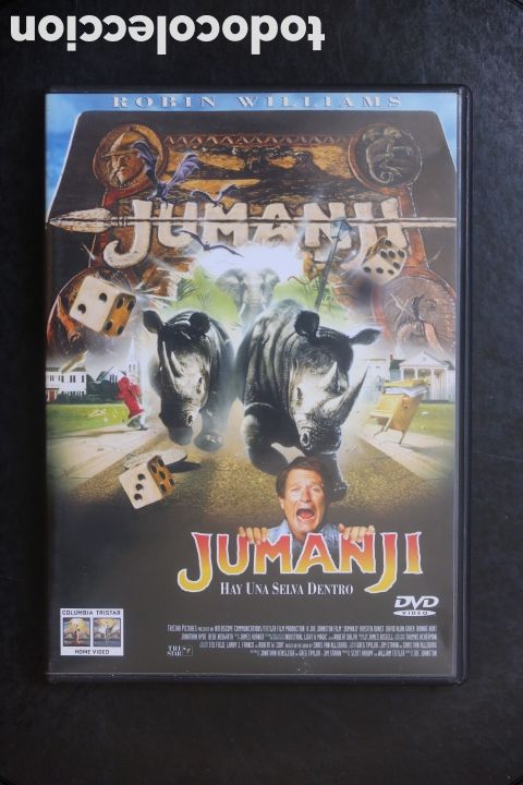 Cine: DVD. JUMANJI. 1996. Robin Williams. Como nuevo con folleto.