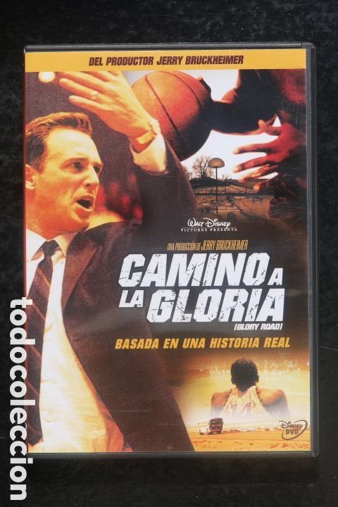 Cine: DVD. CAMINO A LA GLORIA (Glory Road). Disney. Como nuevo.