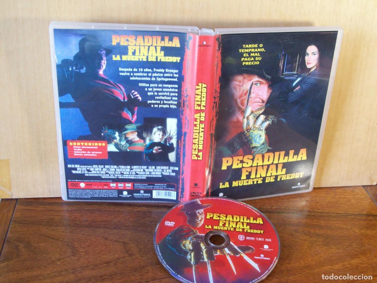 Cine: PESADILLA FINAL -LA MUERTE DE FREDY - LIZA ZANE - SHON GREENBLATH - LEZLIE DANE - DVD