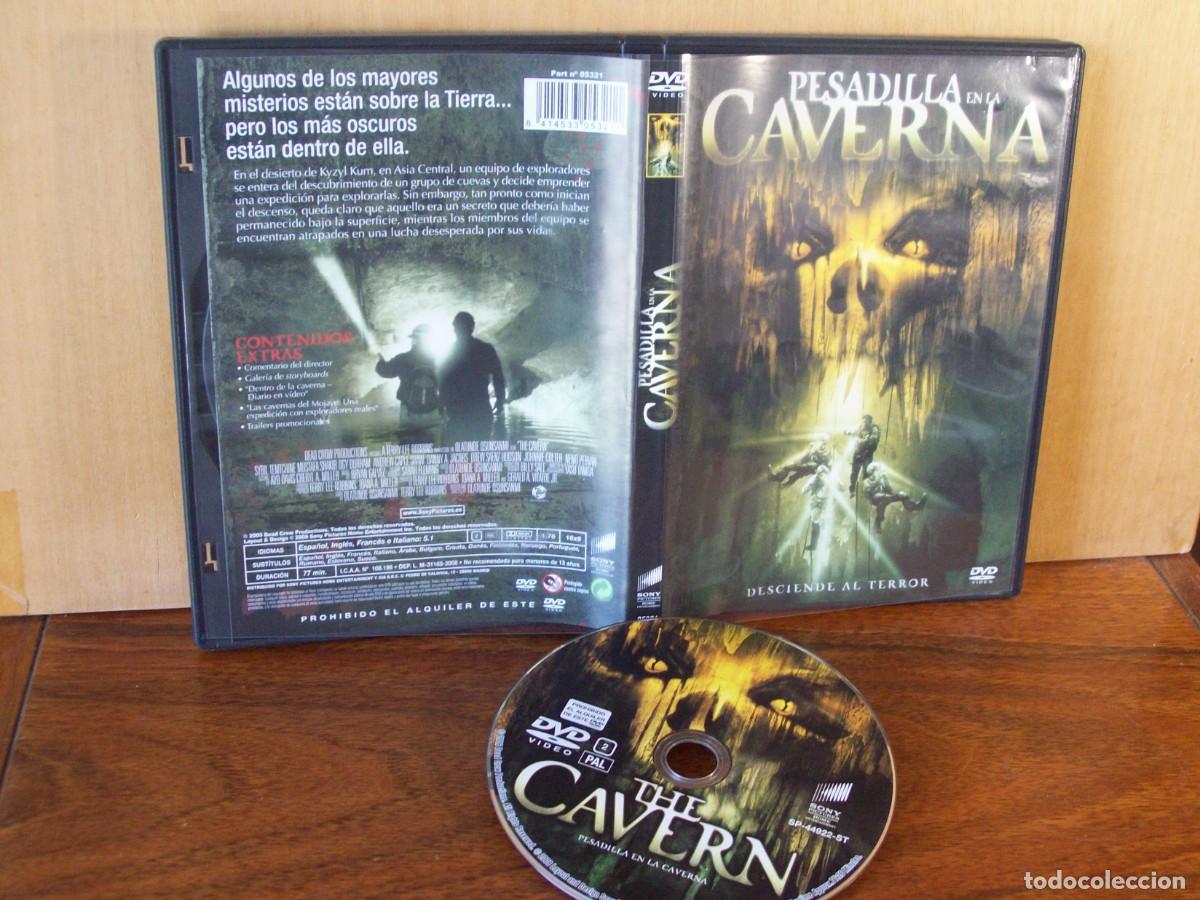 Cine: PESADILLA EN LA CAVERNA - (DESCIENDE AL TERR0OR) -SYBIL TEMTCHINE - MUSTAFA SHAKIR - DVD