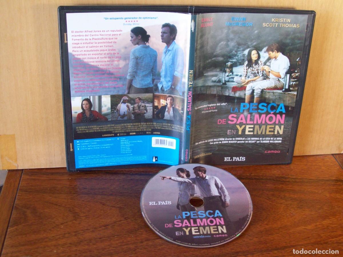 Cine: LA PESCA DE SALMON EN YEMEN - EMILY BLUNT - EWAN McGREGOR - DVD CAJA FINA EDICION EL PAIS