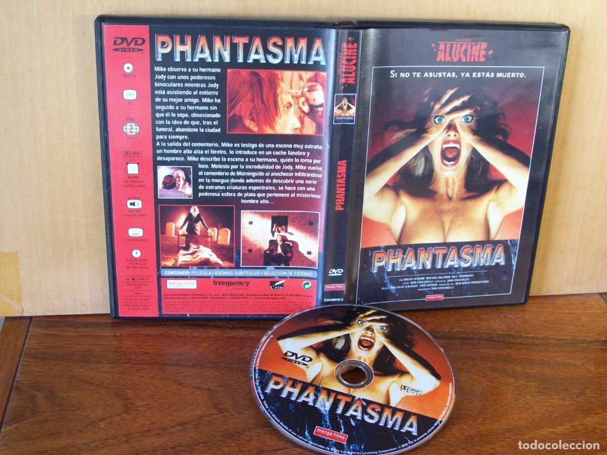 Cine: PHANTASMA - ANGUS SCRIMM - MICHAEL BALDWIN - BILL THORNBURY - DVD SERIE ALUCINE