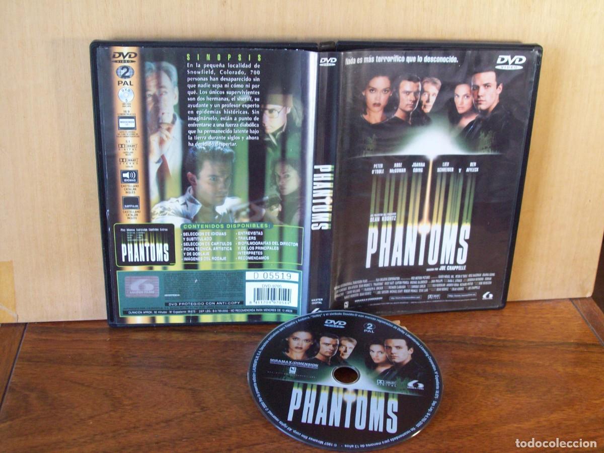 Cine: PHANTOMS - PETER O'TOOLE - ROSE McGOWAN - JOANNA GUING - LIEVSCHREIDER - BEN AFFLECK - DVD