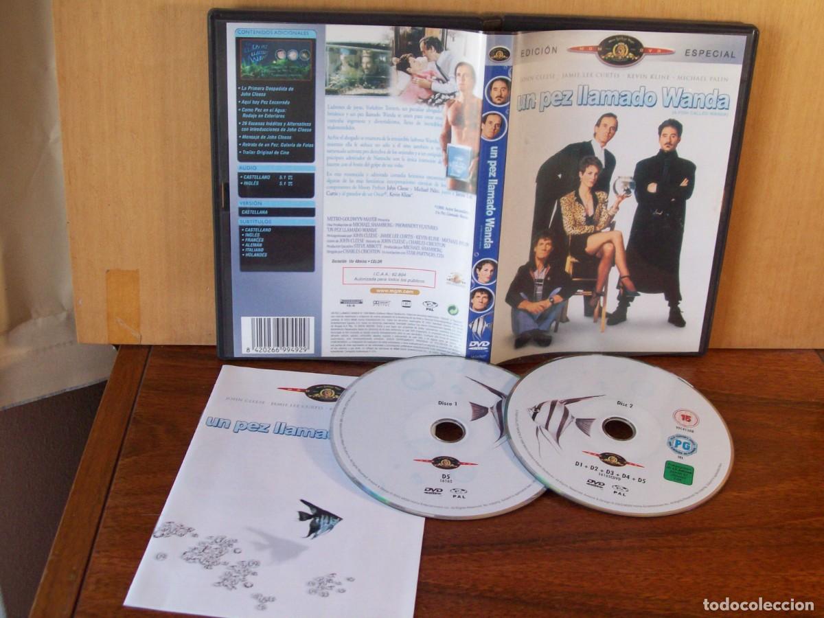 Cine: UN PEZ LLAMADO WANDA - JOHN CLEESE -JAMIE LEE CURTIS - KEVIN CLINE - DOBLE DVD EDICION ESPECIAL