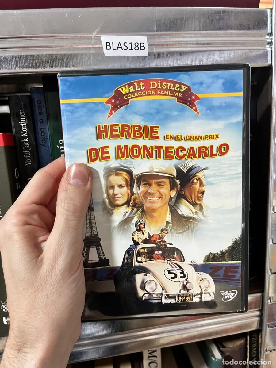 Cine: BLAS18B &ndash; DVD: Herbie en el Gran Prix de Montecarlo. Walt Disney Colecci&oacute;n Familiar.