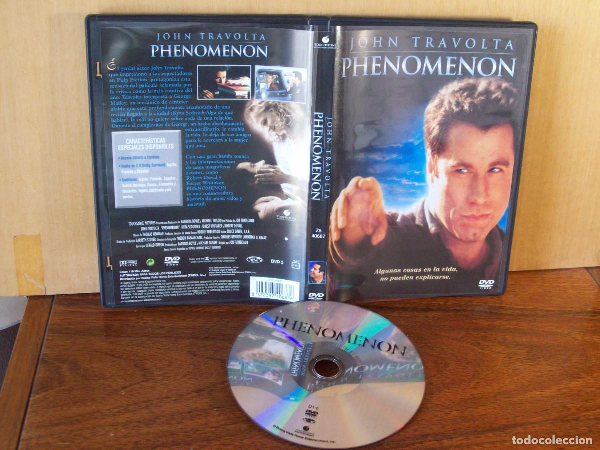 Cine: PHENOMENON - JOHN TRAVOLTA - KYRA SEDGWICK - FOREST WHITAKER - ROBERT DUVALL - DVD