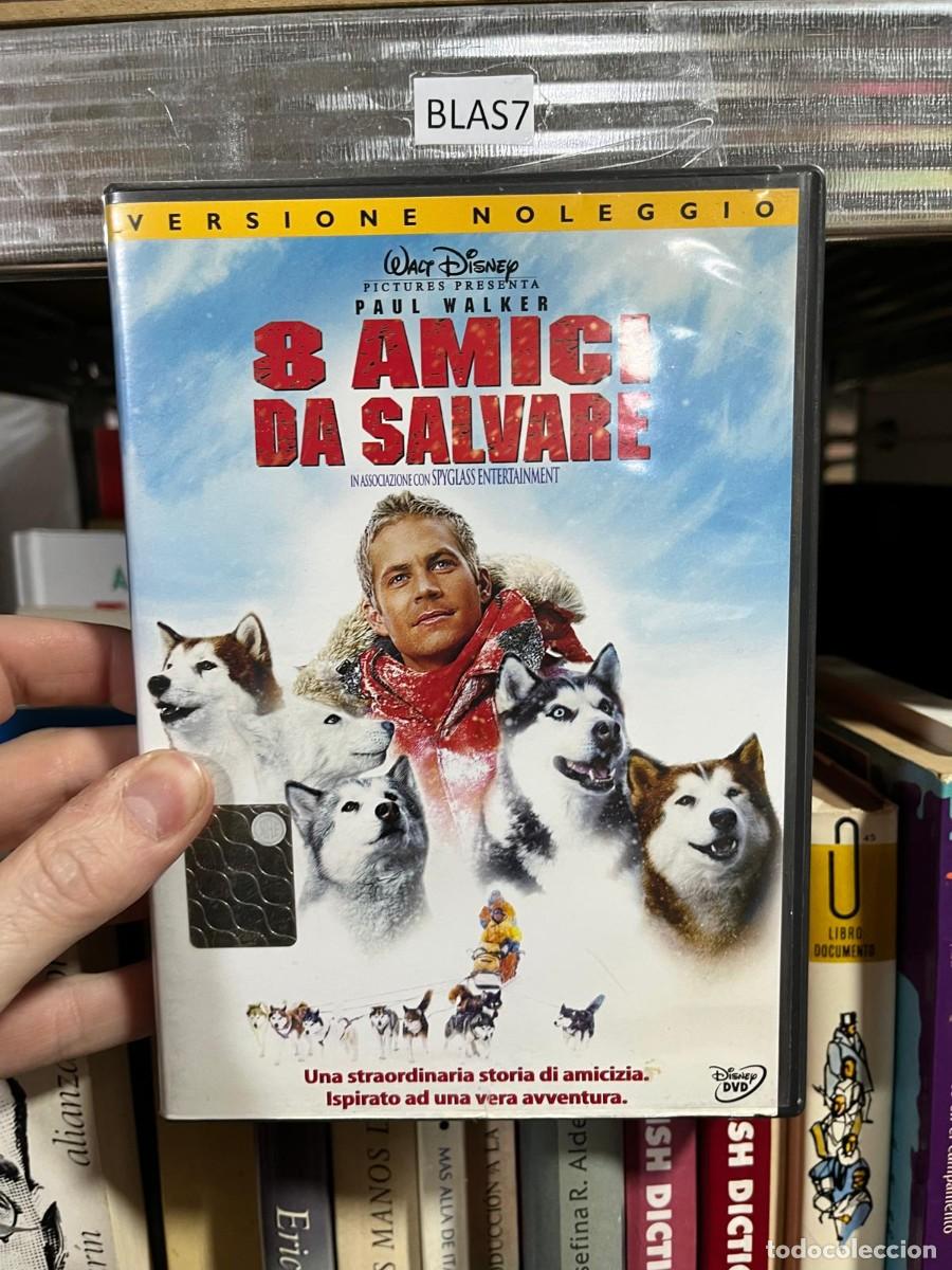 Cine: BLAS7 &ndash; Pel&iacute;cula DVD &ndash; 8 AMICI da salvare &ndash; Edici&oacute;n italiana Disney &ndash; Drama de aventuras protagoniz