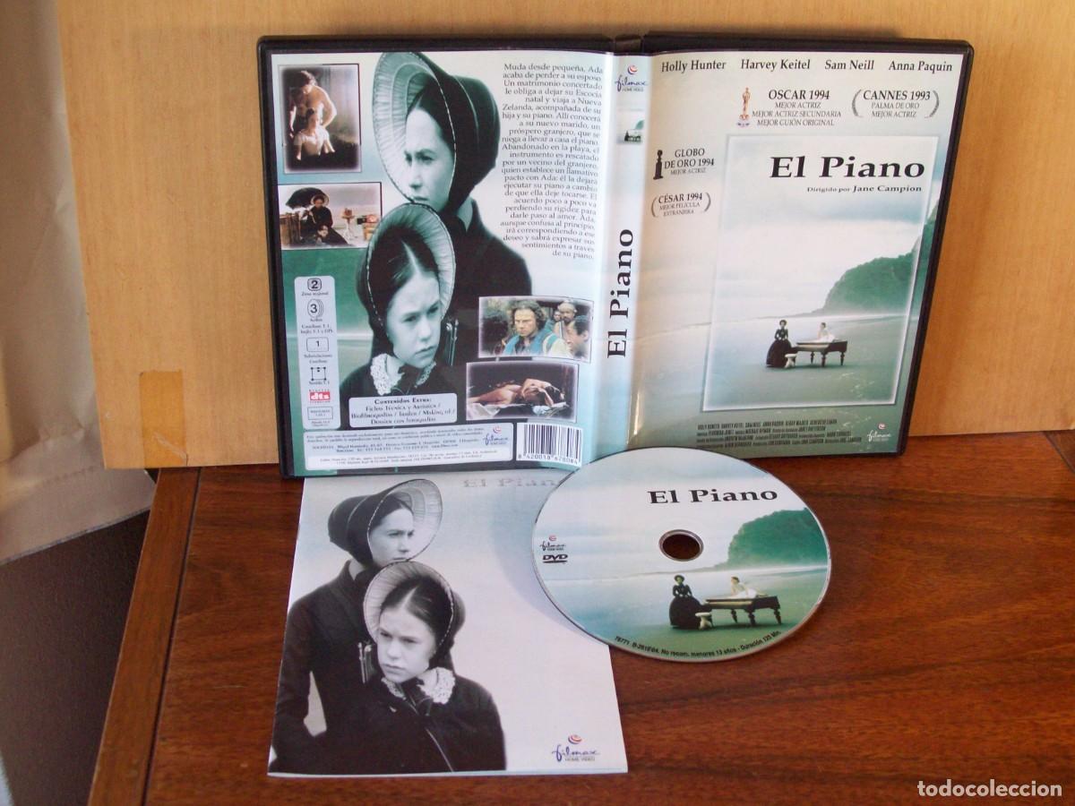 Cine: EL PIANO - HOLLY HUNTER - HARVEY KEITEL - SAM NEILL - ANNA PAQUIN - DVD
