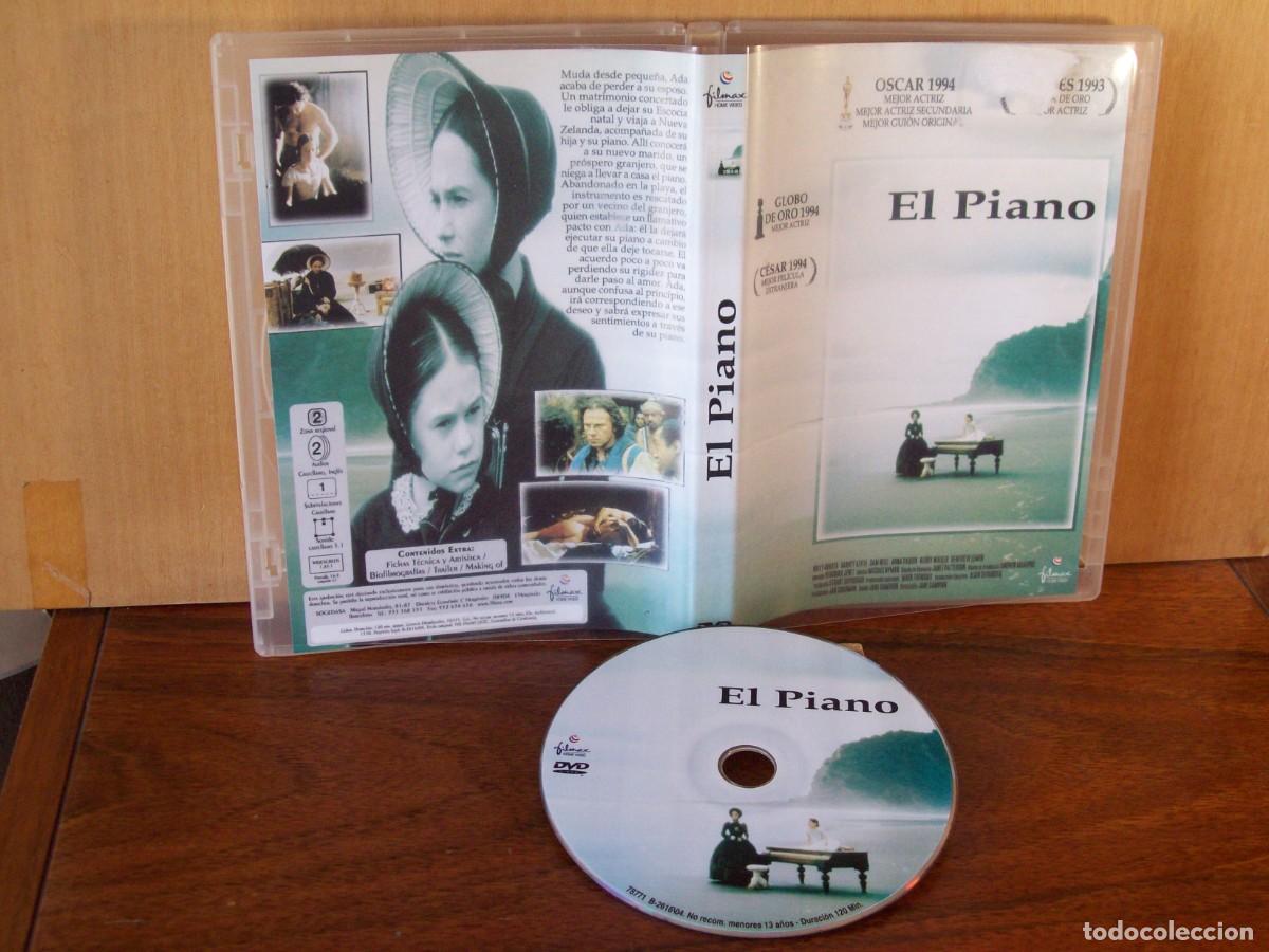 Cine: EL PIANO - HOLLY HUNTER - HARVEY KEITEL - SAM NEILL - ANNA PAQUIN - DVD