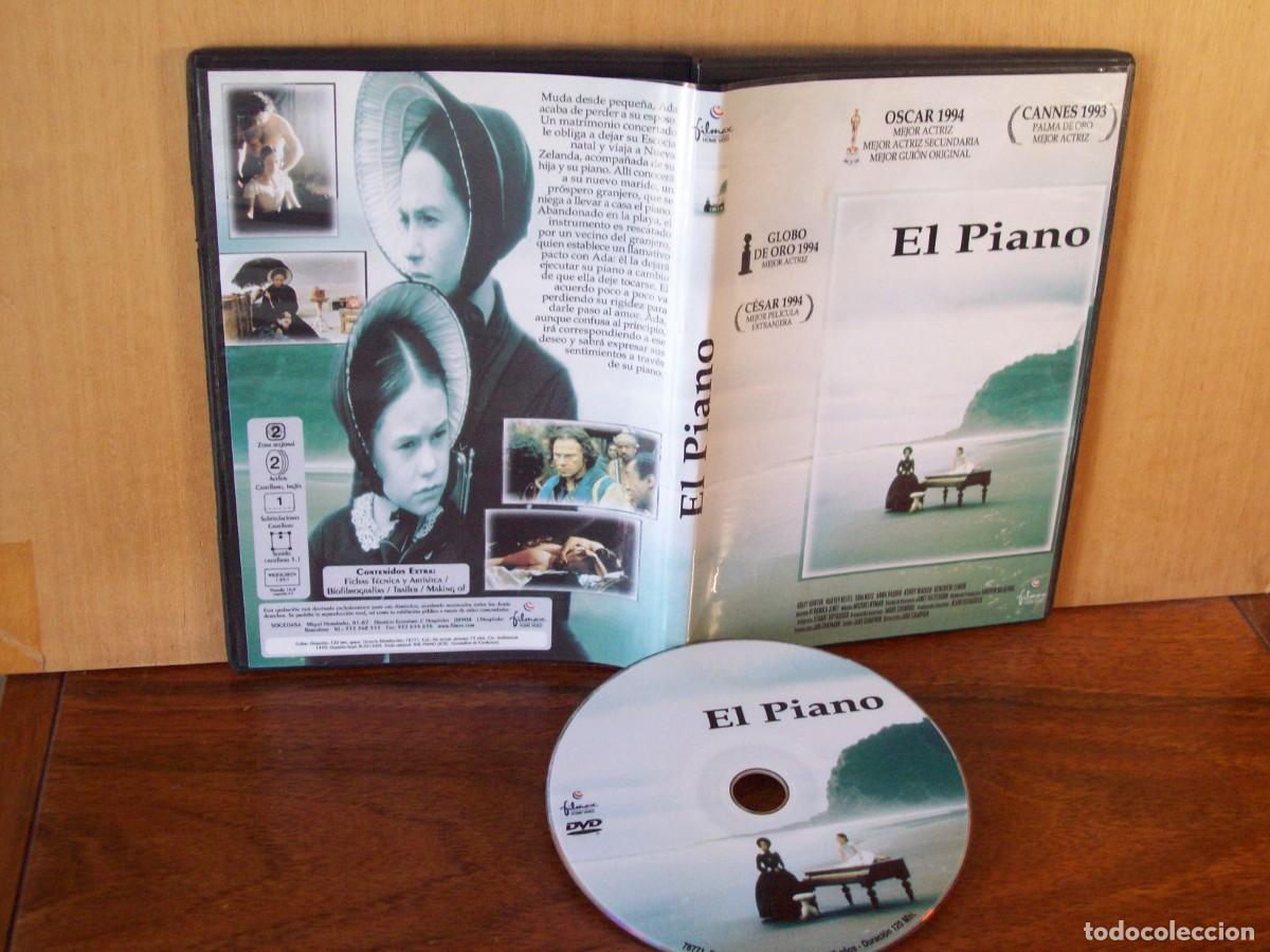 Cine: EL PIANO - HOLLY HUNTER - HARVEY KEITEL - SAM NEILL - ANNA PAQUIN - DVD CAJA FINA