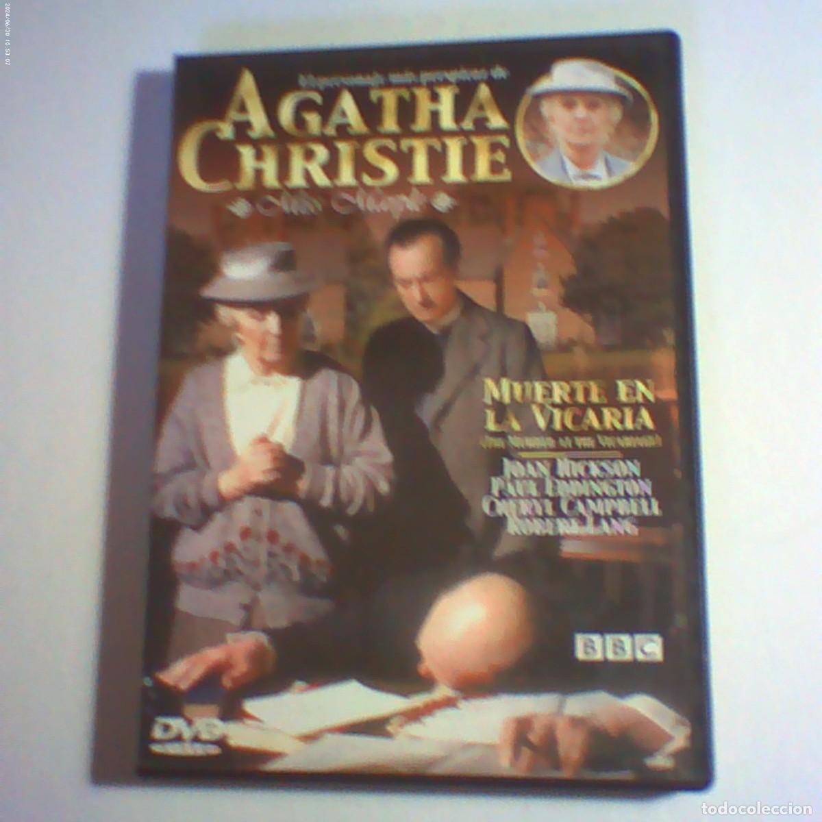 Cine: dvd muerte en la vicar&iacute;a. miss marple. de agatha christie. 100 min (seminueva)