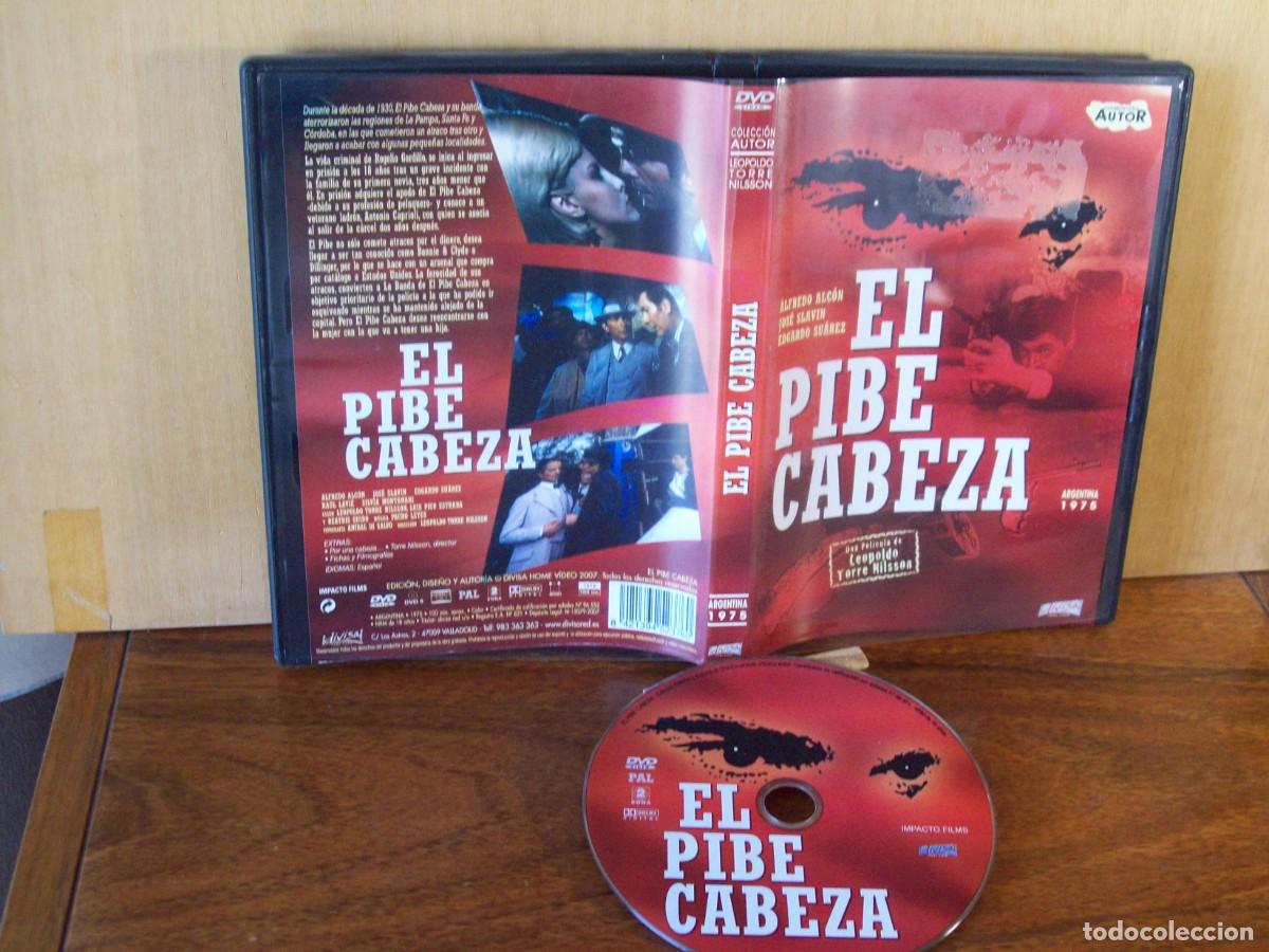 Cine: EL PIBE CABEZA - ALFREDO ALCON - JOSE SLAVIN - EDGARDO SUAREZ - DVD