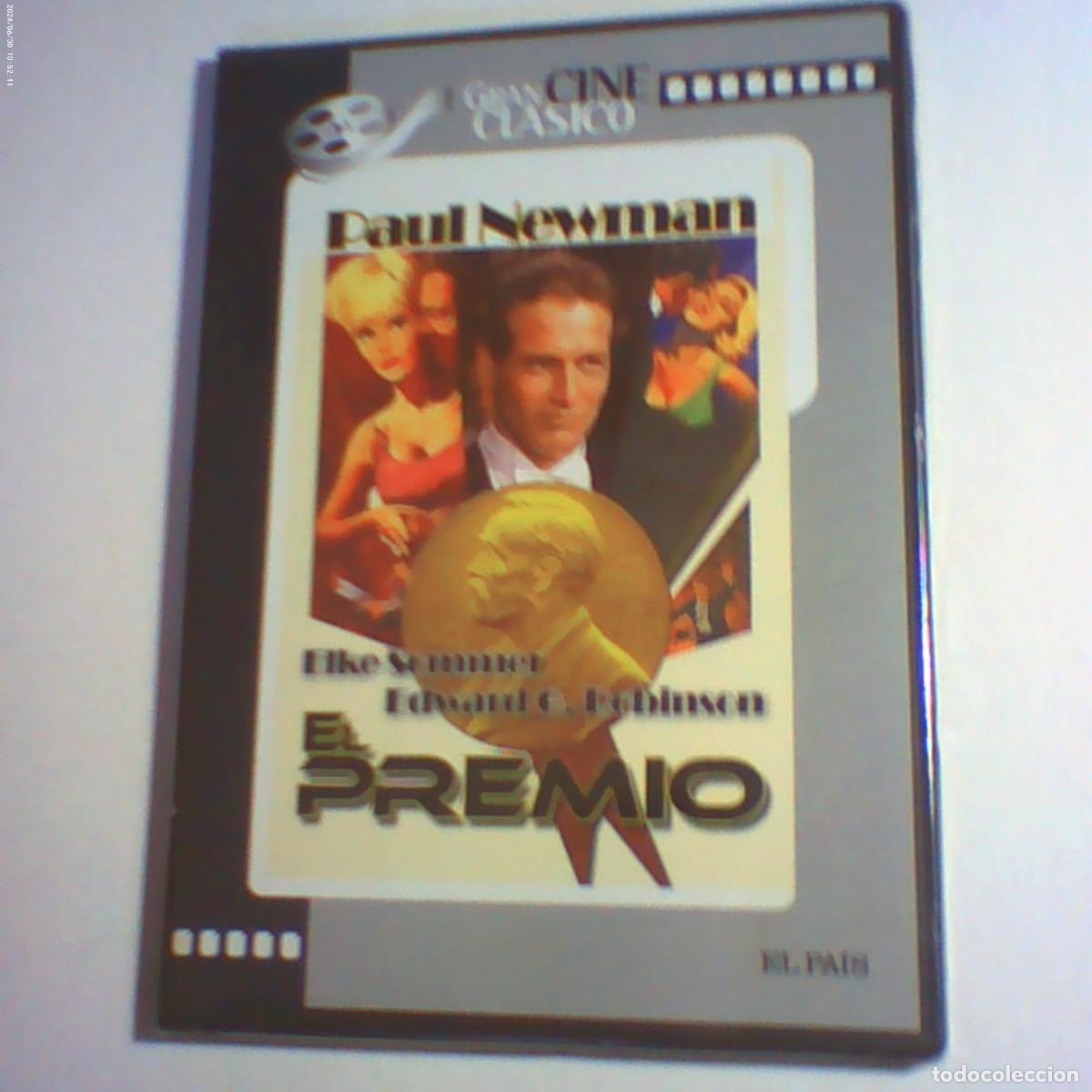 Cine: dvd el premio. paul newman. elke sommer. 134 min caja fina (precintado)