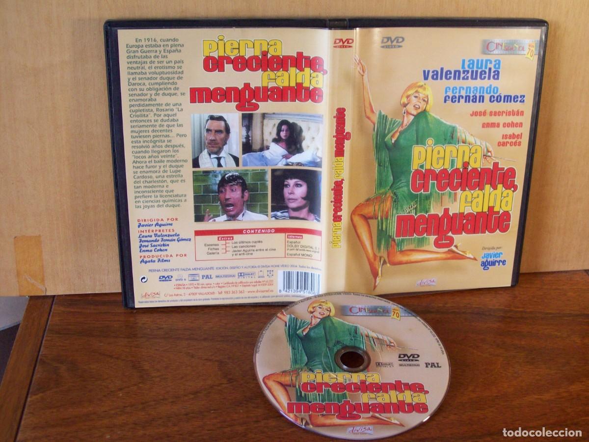 Cine: PIERNA CRECIENTE, FALDA MENGUANTE - KAURA VALENZUELA - FERNANDO FERNAN GOMEZ - DVD
