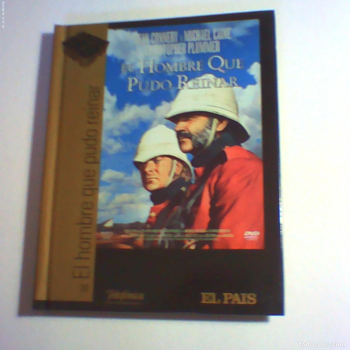 Cine: dvd libro el hombre que pudo reinar. sean connery. 123 min (seminuevo)