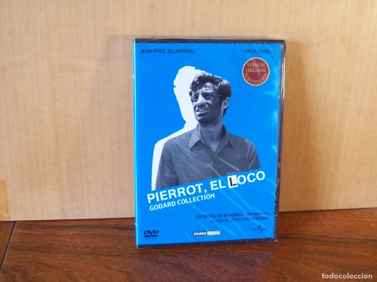 Cine: PIERROT, EL LOCO - JEAN-PAUL BELMONDO - VERSION ORIGINAL FRANCES CON SUBTITULOS - DVD NUEVO PRECINT