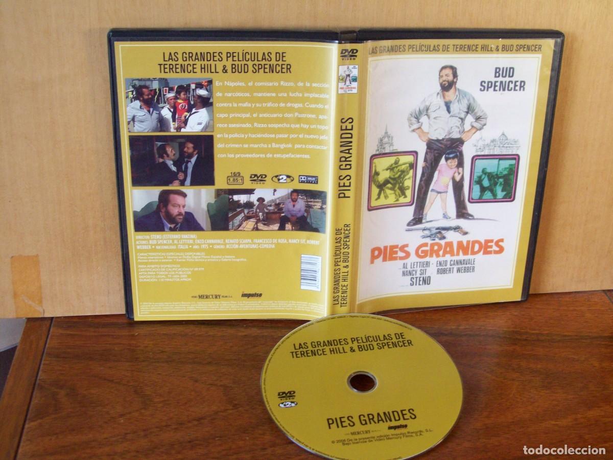 Cine: PIES GRANDES - BUD SPENCER - AL LETTIERI - ENZO CANNAVALE - NANCY SIT - DVD