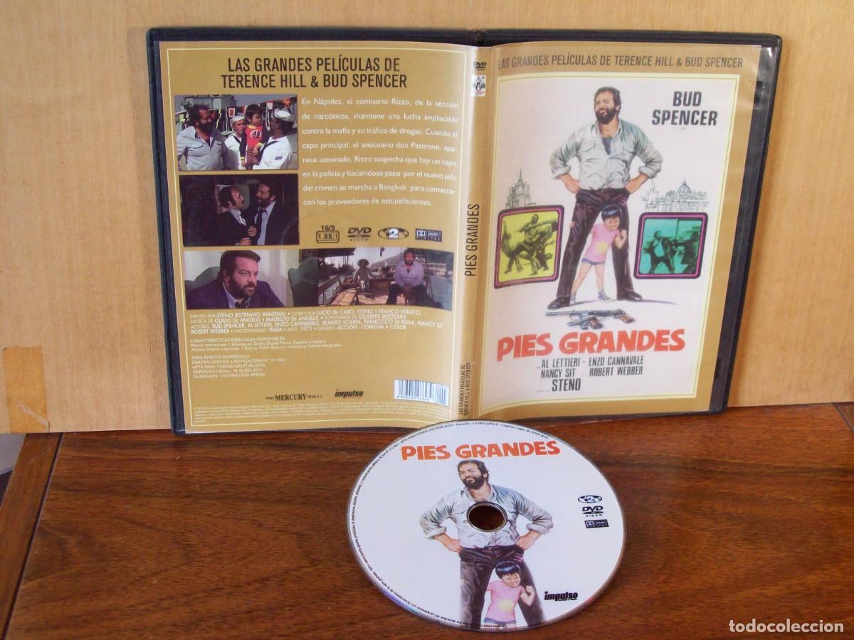 Cine: PIES GRANDES - BUD SPENCER - AL LETTIERI - ENZO CANNAVALE - NANCY SIT - DVD CAJA FINA