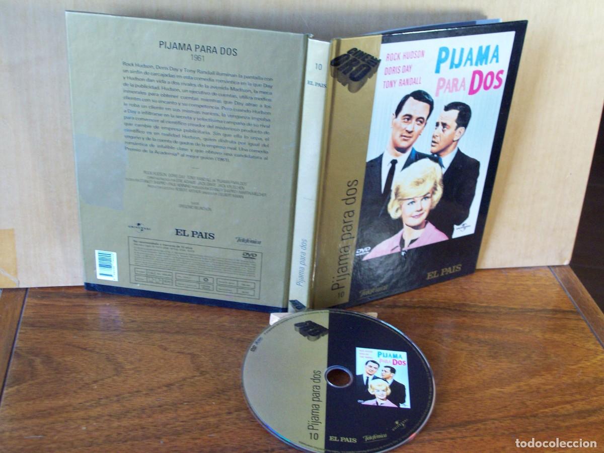 Cine: PIJAMA PARA DOS- ROCK HUDSON - DORIS DAY- TONY RANDALL - DVD TAPAS DURAS CON LIBRETO EL PAIS