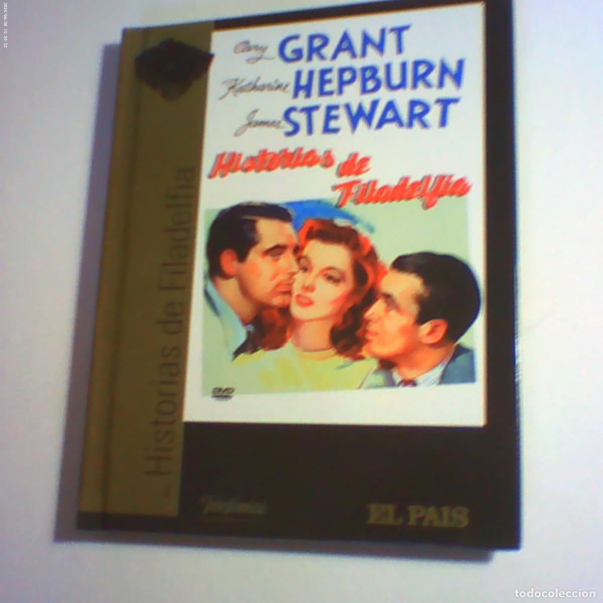 Cine: dvd libro historias de filadelfia. cary grant. katharine hepburn. 107 min (seminuevo)