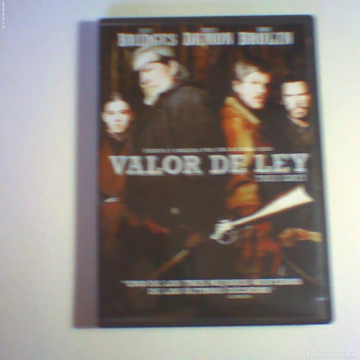 Cine: dvd valor de ley. jeff bridges. matt damon. 106 min (seminuevo)